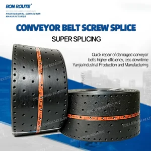 Conveyor Belt Repair and Splicing Joint Industrial Rubber Belt Quick Connector Lacing Clamp