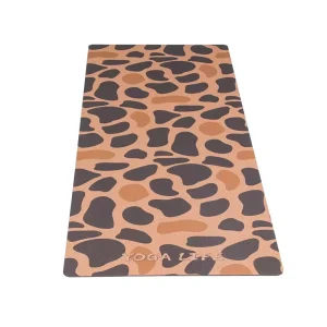 Cork Natural Rubber Eco Friendly Anti Slip Durable Yoga Mat for Pilates Fitness with Customizable Size & Thickness