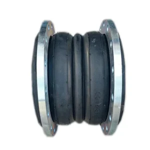 Corrosion and Heat Resistant Flanged Connector Coupling Pipe Bellows Compensator Nr Epdm Nbr Rubber Expansion Joint