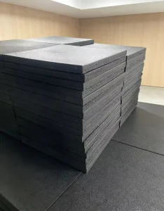 Cost Effective Anti Slip Durable Rubber Gym Floor Mat with Excellent Rebound Performance and Shock Absorption