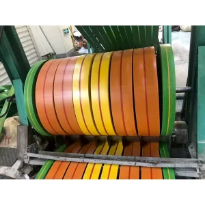 Cotton Canvas Fabric Flat Conveyor Transmission Belt for Grain Processing OEM Customizable Cutting