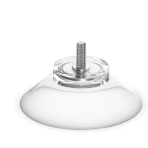 Cross border Bestseller Sturdy Glass style PVC Transparent Eco friendly Suction cup Hook Modern Minimalist M4 M6 M8 Screw Rods