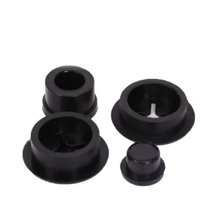 Cross shaped Eco friendly Plastic Hole Plug Cylinder Plug Head Insert PVC Rubber Plug