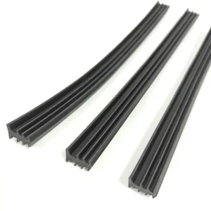 Curtain Wall Rubber Strip Glazing Glass Door Gasket Aluminum Alloy Window Rubber Seal
