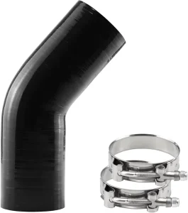 Custom 45/90/135 Degree Reducer Elbow Silicone Hose Pipe, 45/51/57/63/70/76 mm, for Car and Truck Radiators