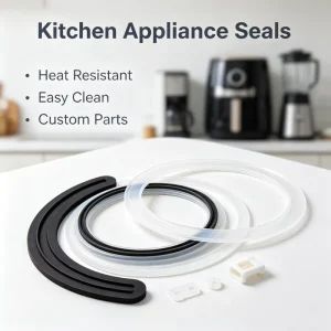Custom Anti-Slip Silicone Rubber Feet Pads for Household Kitchen Appliances