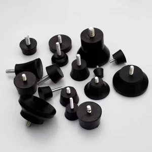Custom Anti-Vibration Leveling Pads Shock-Absorbing Rubber Screw Feet for Machinery and Furniture OEM ODM Support Free Cutting