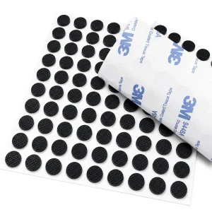 Custom Anti skid Shock Absorption Self Adhesive Silicone EPDM Rubber Pads Flat Round Square Gasket Seal YLD Brand Black White