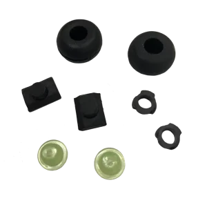 Custom Automotive EPDM Silicone NBR Compression-Molded Rubber Parts
