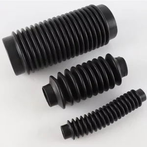 Custom Big-Size Silicone Rubber Bellow Rubber Cover for Industrial Use