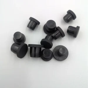Custom Black Color Rubber Stopper Various Kinds Moulding Processing Service