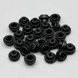 Custom Black EPDM Rubber Hole Plugs Waterproof Dustproof Sealing Stopper T shaped Gasket Grommet for Industrial