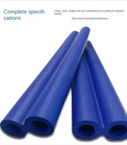 Custom Black NBR Rubber Plastic Foam Pipe High Temperature Resistant Nitrile Rubber Sleeve High Density Flame Retardant