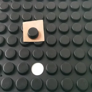 Custom Black Silicone Rubber Adhesive Chair Foot Pads