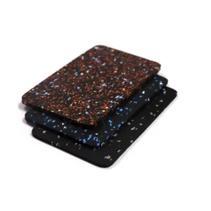 Custom Black Square EPDM Rubber Shock-Absorption Strut Pad Anti-Vibration Buffer