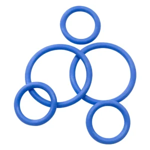 Custom Blue FVMQ Fluorosilicone O-Ring