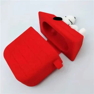 Custom Cartoon Silicone Wireless Earphone Storage Holder Sleeve and Cover Case