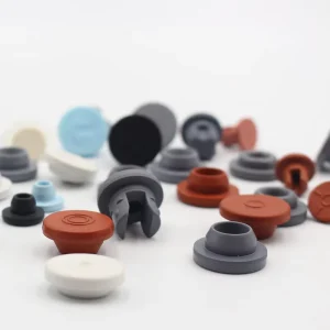 Custom Chloro Butyl Rubber Stopper Silicon Rubber Stopper Pharmaceutical clear Silicon Stopper for Injection Vial 13mm 20mm 32mm