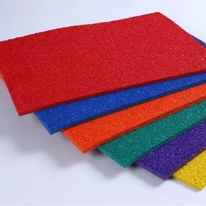 Custom-Color EPDM Particles for Synthetic Running Track Construction and Outdoor Sports Surfaces