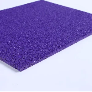 Custom-Color EPDM Rubber and Plastic Granules for Outdoor Sports Field Pavement