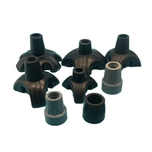 Custom Color Non Slip Rubber Tips 3/4″ Bendable Cane Crutch Tips Rubber Head Antislip Self Standing Walking Stick Tips