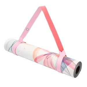 Custom Color Pattern Printed PU Rubber Pilates Matte Custom Made Yoga Mats Home Exercise Mat