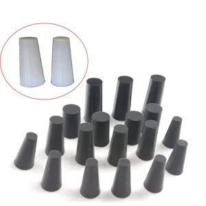 Custom Color and Size Cone Silicone Rubber End Plugs High Quality Rubber Stopper