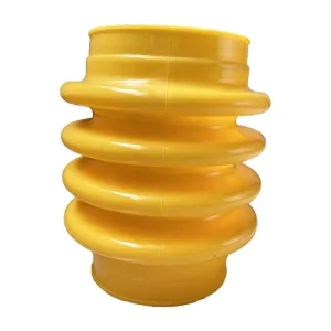 Custom Colored Polyurethane Rubber Bellows for Impact Tamper Fittings