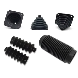Custom Compression Molded Rubber Cylinder Bellows