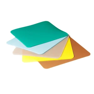 Custom-Cut Silicone Rubber Shock Pad with Adhesive Backing for Absorption and Sealing