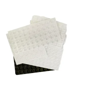 Custom Cutting Transparent Silicone Bumper Adhesive Pad New Features Rubber Product for Door ZS FP001