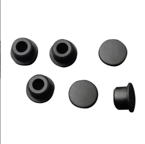 Custom DC 5.5 Female Power Socket Silicone Rubber Anti Dust Cover Plug