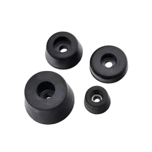 Custom Durable Recessed Silicone Metal Seal Rubber Feet and Stopper