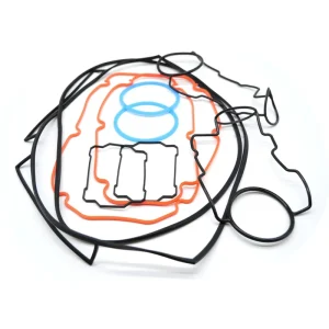 Custom EPDM NBR Silicone Rubber Black Square Gasket 30-90 Shore Hardness Ozone Resistant