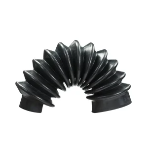 Custom EPDM Rubber Bellows Flanged Sealing Boot Flexible Industrial Dust Cover
