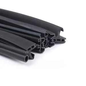 Custom EPDM Rubber Gasket Sealing Strip for Aluminum Alloy Doors and Glass Curtain Walls