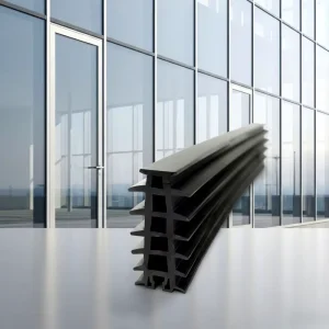 Custom EPDM Rubber Seal Strips for Industrial and Commercial Doors and Glass Curtain Walls, Cutting and Welding Service