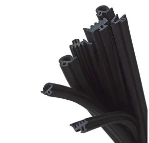 Custom Eco-friendly Extruded EPDM Rubber Seal Strip with Anti-Ozone Cutting Service for Outdoor Curtain Wall Sealing