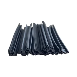 Custom Extruded Aluminum Window Door Car Weather Glass Bottom Edge EPDM Rubber Seal Strip with Cutting Processing Service