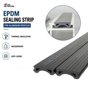 Custom Extruded EPDM Rubber Dustproof Weatherstrip Seal Strip For Aluminum Sliding Window Track and Door Frame Sealing