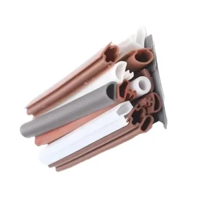 Custom Extruded Silicone Rubber Sealing Strip High Temperature 300 Degree Oven Door Window Waterproof Flexible Moulding Cutting