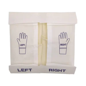 Custom Hand Specific Sterile Disposable Guante De Latex Rubber Examination Medical Surgical Hospital Without Powder Gloves