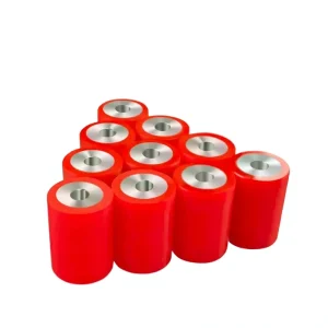 Custom Heavy Duty PU Polyurethane Conveyor Roller for Material Handling Machinery