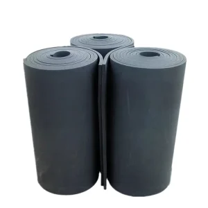 Custom High Density Industrial Rubber Foam Insulation Sheets with Cutting Service for Air Conditioners (PVC NBR Material)