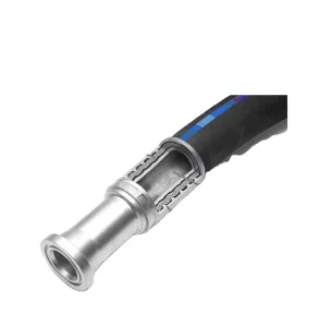 Custom High-Pressure Hydraulic Rubber Hose with Cutting and Moulding Services