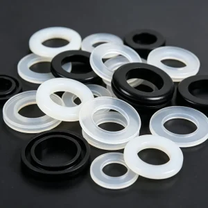 Custom High-Pressure Hydraulic Seal O-Ring, Silicone NBR EPDM, 20-90 Shore A