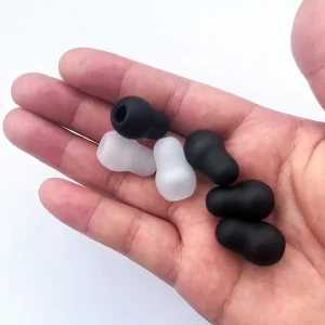 Custom High Quality Silicone Rubber Stethoscope Ear Plugs for Medical Accessories Use