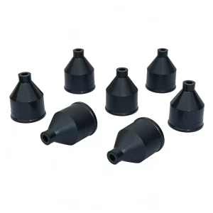 Custom High Temperature FKM EPDM NBR Molded Silicone Rubber Stopper Plug with Cutting Service Customizable Size