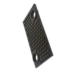 Custom Industrial Black Insulating Track Rubber Pad for Railway Shock Absorption