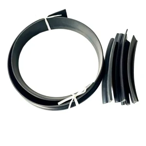 Custom Industrial EPDM P Type Rubber Sealing Strip Flexible Windproof for Door Window Glass with Custom Cutting Gasket
